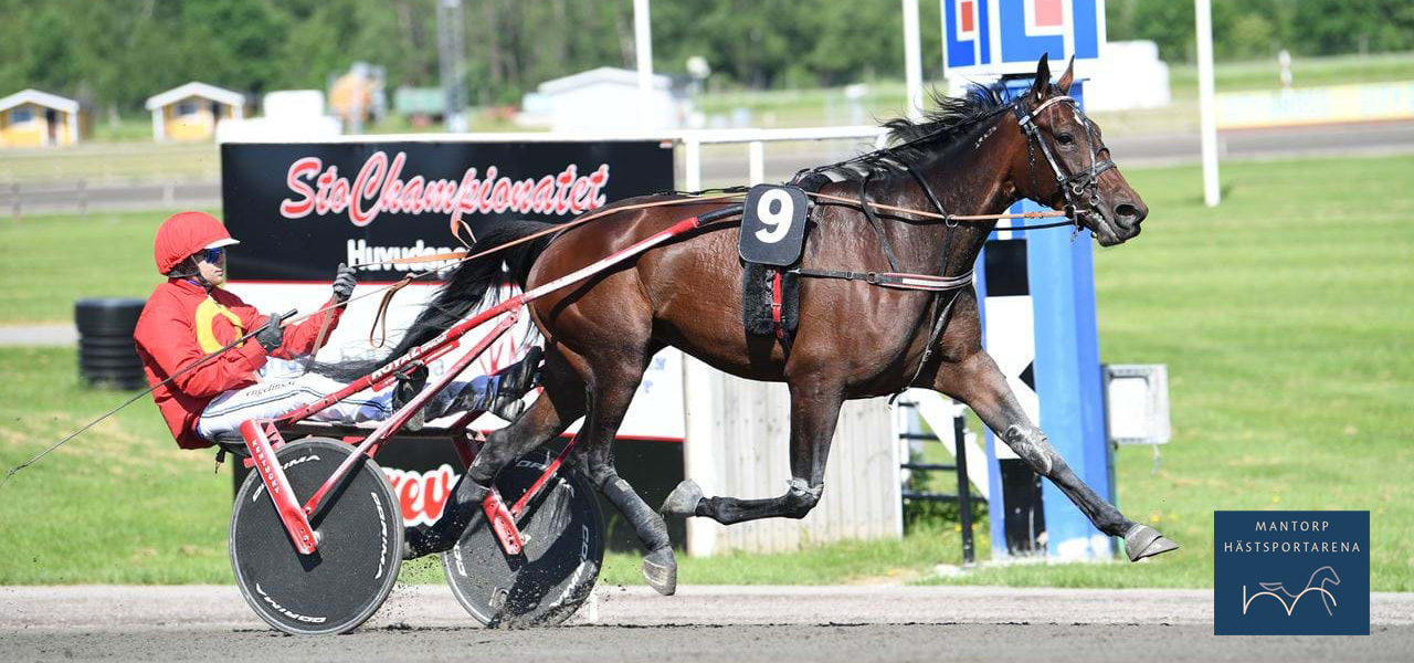 Hall Of Am och Magnus A Djuse är ensamma på målfotot efter en rejäl svepning på slutvarvet. Foto: MVA Foto 070-397 43 85 Tre vinnare i söndags