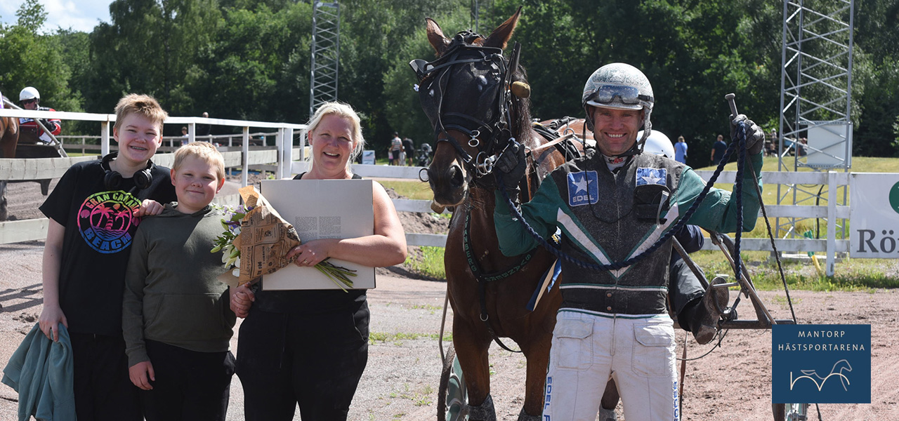 Oskar skrällde i Hästägarepokalen