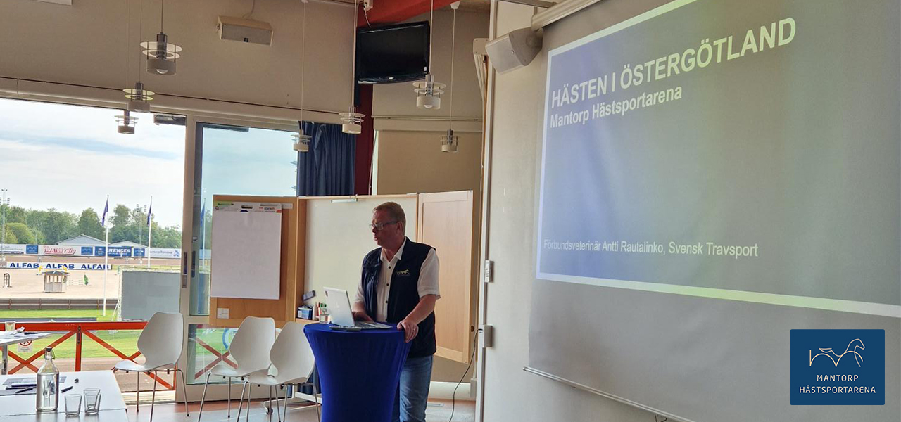 Antti Rautalinko pratade om regelverk vid isolering för verksamheter och tävling Miljonförlusten blev embryot till kunskapsdag!